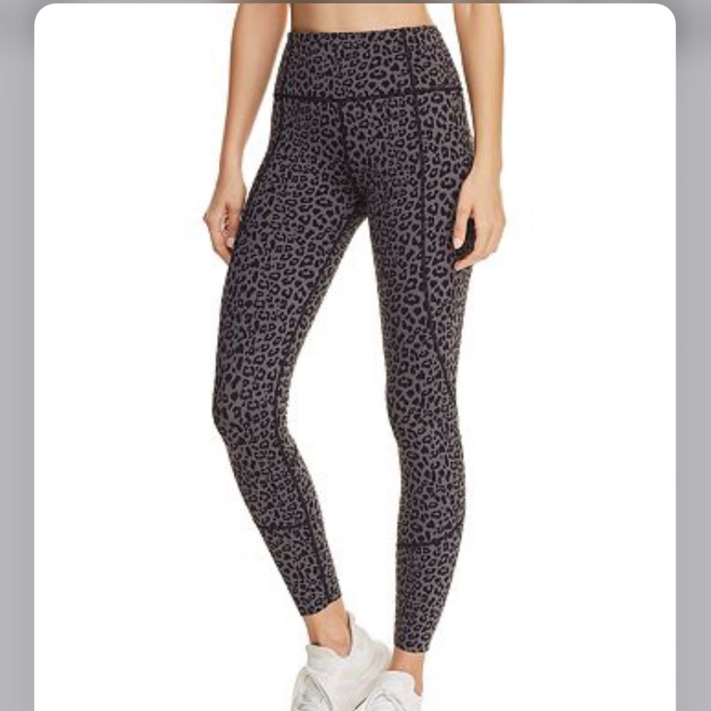 VARLEY “Bedford” dark gray cheetah